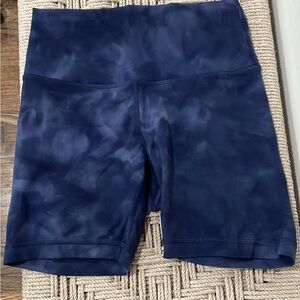Lululemon Wunder Navy tie dye